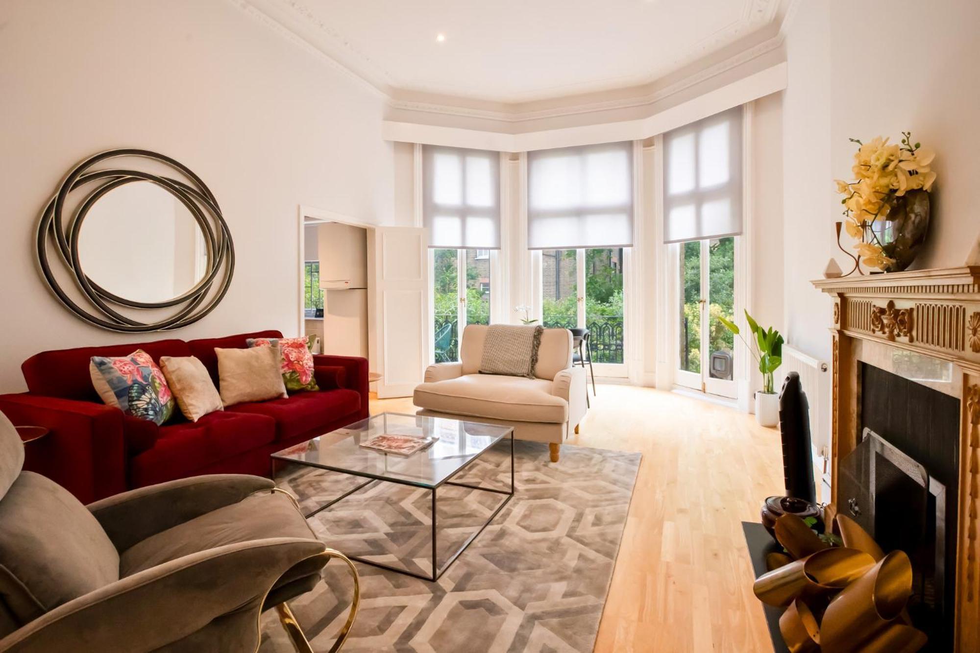 Primrose Hill Park Apartment London Phòng bức ảnh