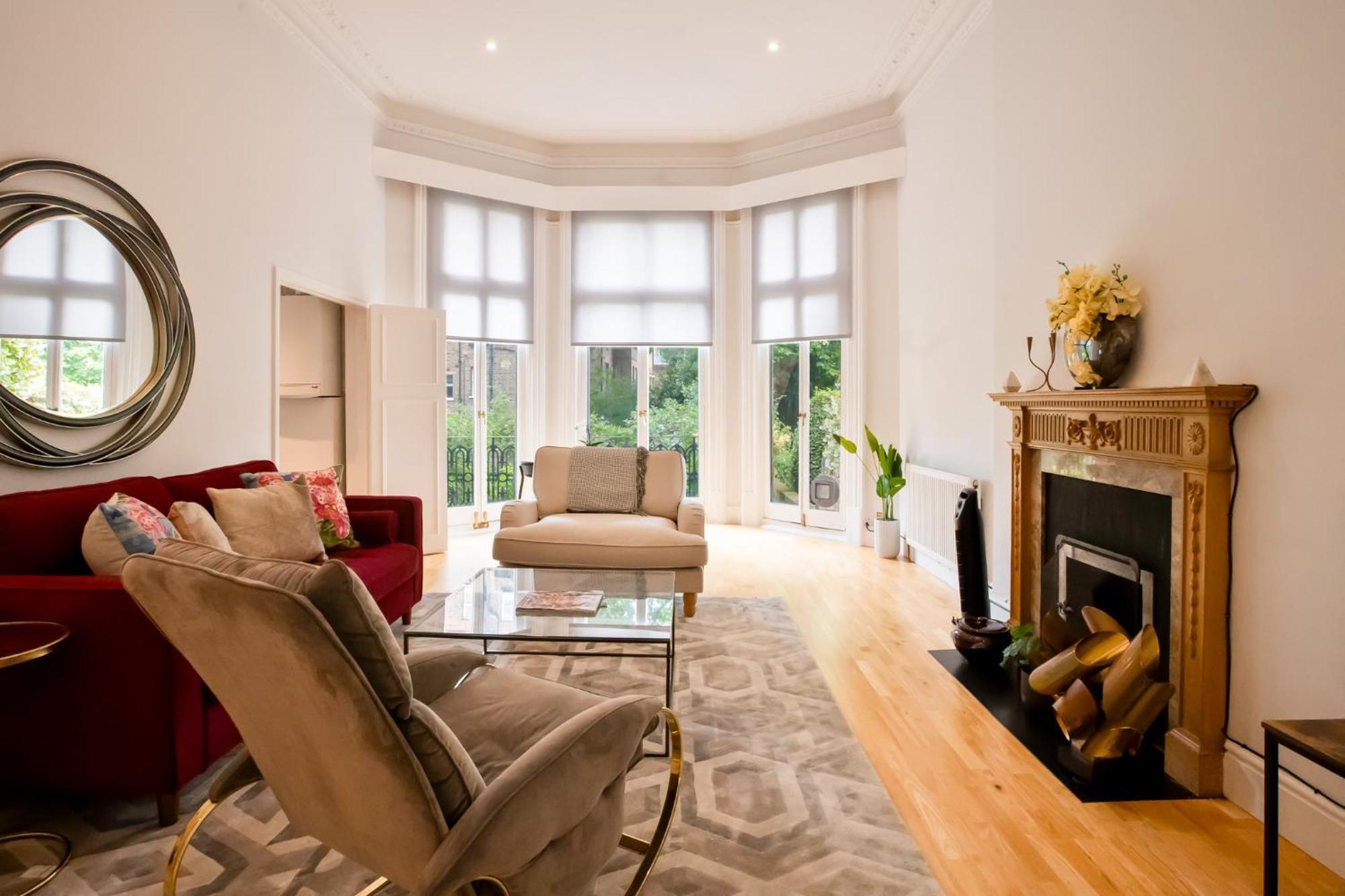 Primrose Hill Park Apartment London Phòng bức ảnh